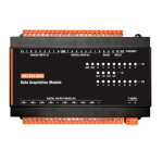 Modulo input-output Modbus RTU e TCP-IP con 8 input digitali, 8 analogici e 8 output a relè da barra DIN